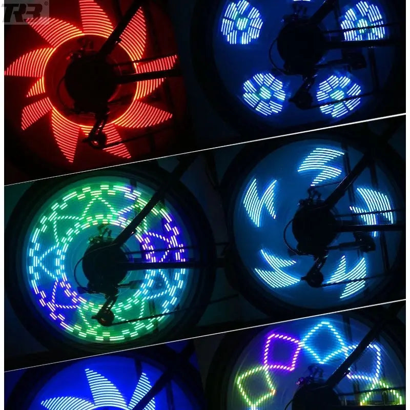Bicycle Lights Night Riding Hot Wheels