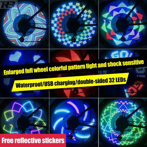 E-Bike Bicycle lights night riding hot wheels TRB Battery