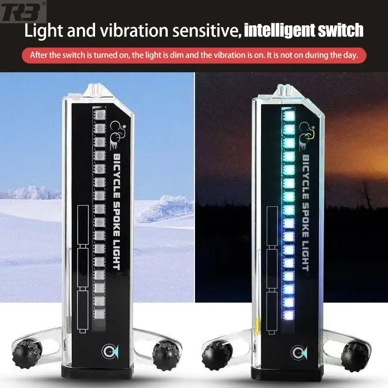 E-Bike Bicycle lights night riding hot wheels TRB Battery