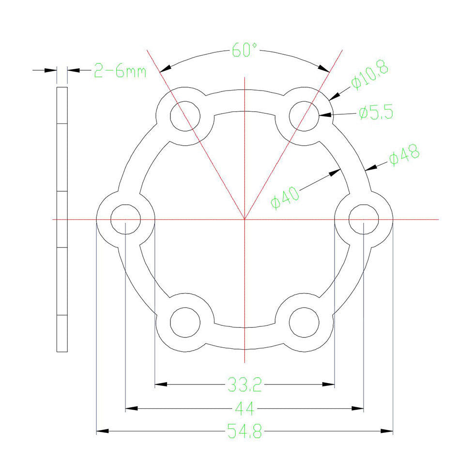 Disc Brake Rotor Spacer 